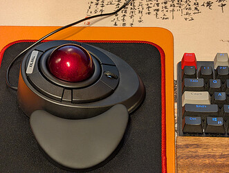 Trackball Rotated